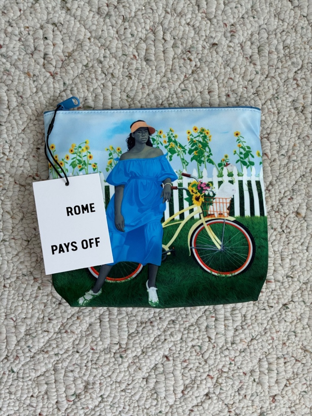 Baltimore Museum of Art Amy Sherald A Midsummer Afternoon Dream Bag Pouch NWT